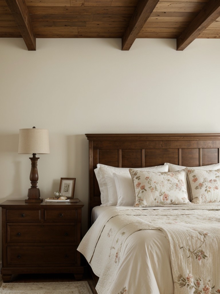 Cozy Cottage Bedroom Vibes: Vintage-Inspired Elegance