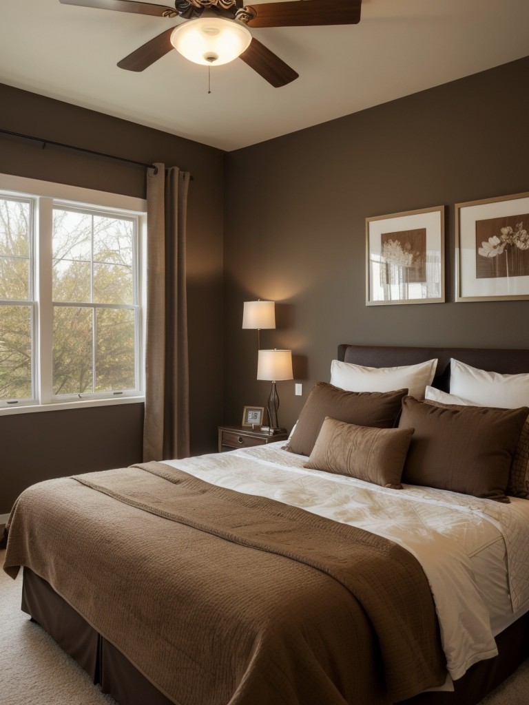 Cozy Cocoa Vibes: Gorgeous Brown Bedroom Ideas.