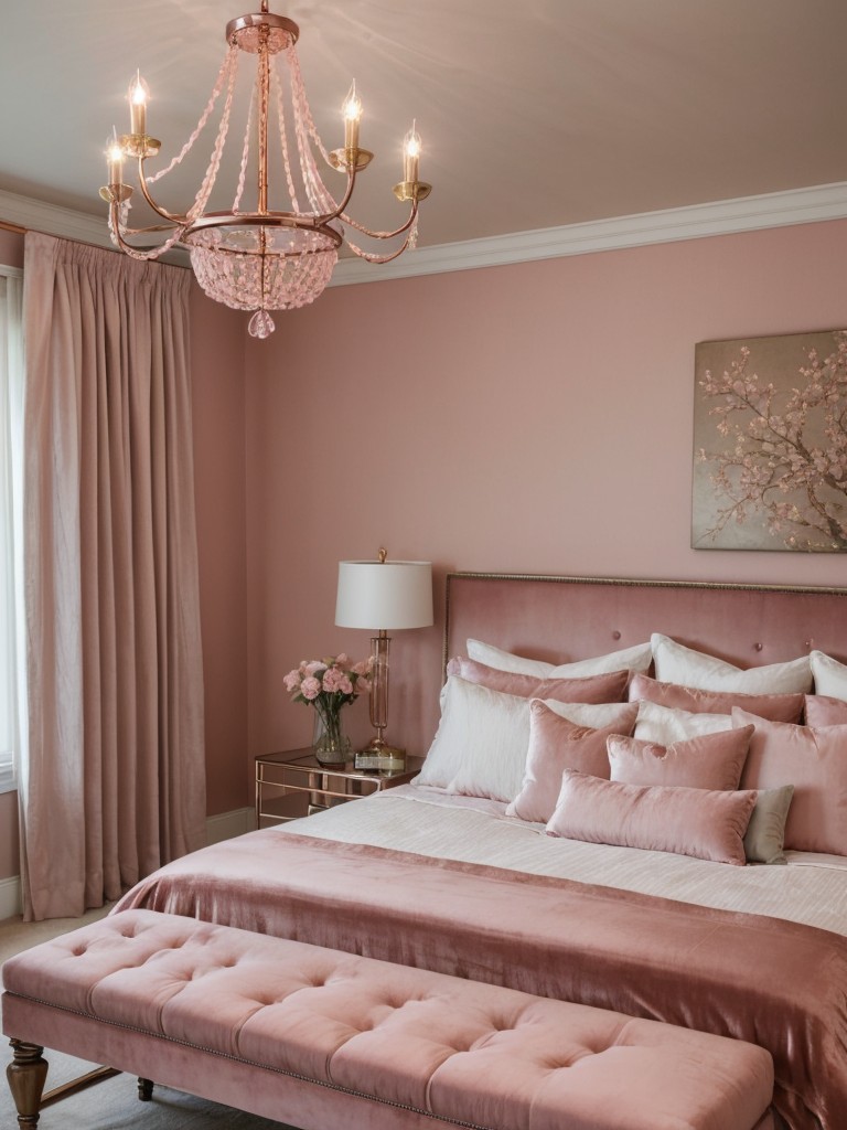 Create a Romantic Bedroom with Dreamy Pink Decor