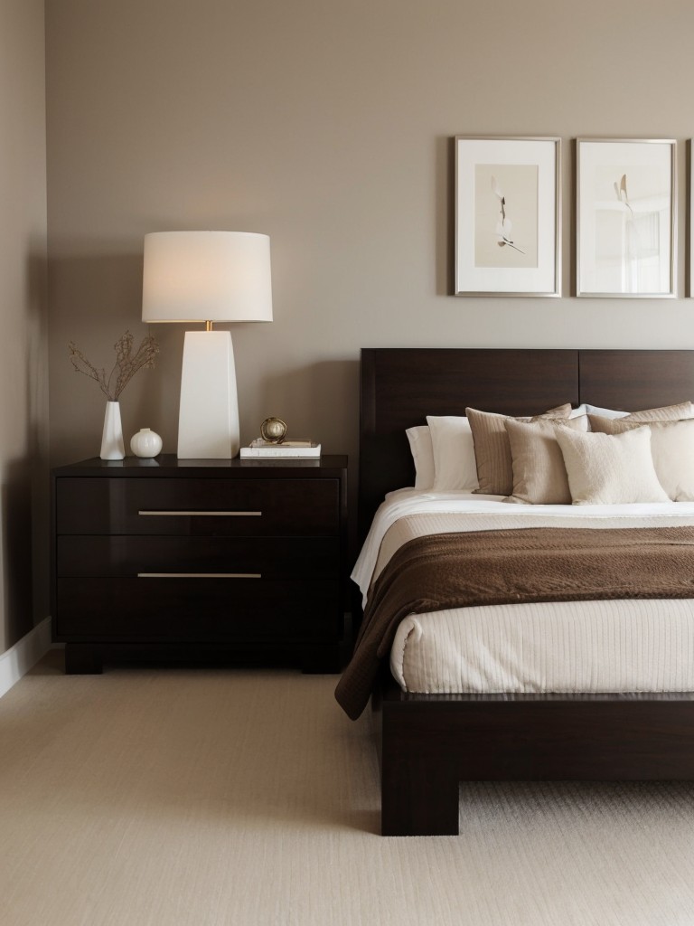 Create a Luxurious Brown Bedroom with Chic Minimalistic Designs