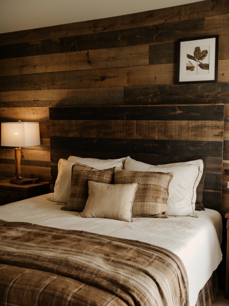 Cozy Rustic Apartment Vibes: Earthy Brown Bedroom Inspo