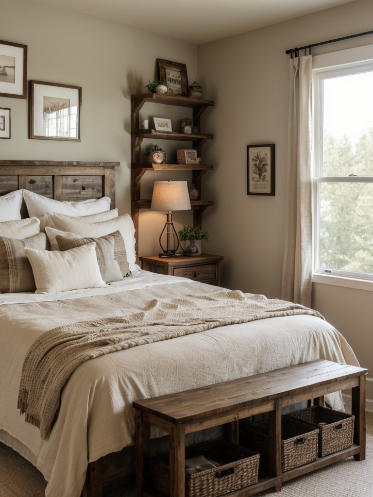 Cozy Haven: Brown Bedroom Decor Ideas for Rustic Charm.