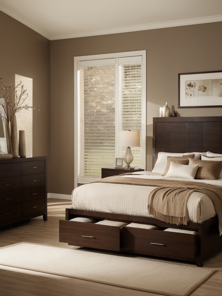 Minimalist Brown Bedroom Decor: Embrace Serenity