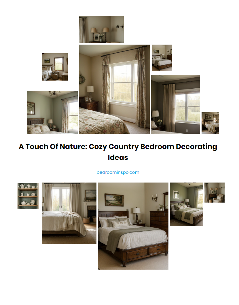 A Touch of Nature: Cozy Country Bedroom Decorating Ideas