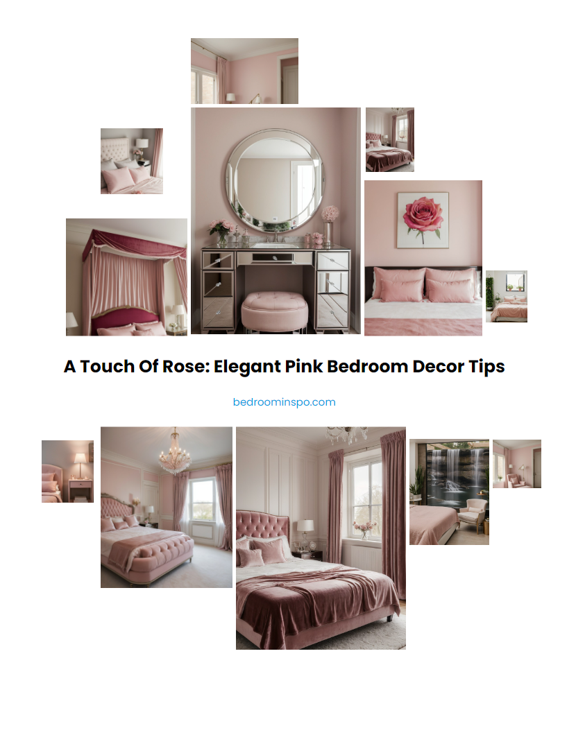 A Touch of Rose: Elegant Pink Bedroom Decor Tips