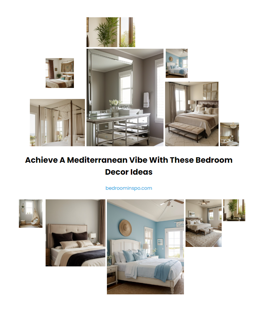 Achieve a Mediterranean Vibe with These Bedroom Decor Ideas