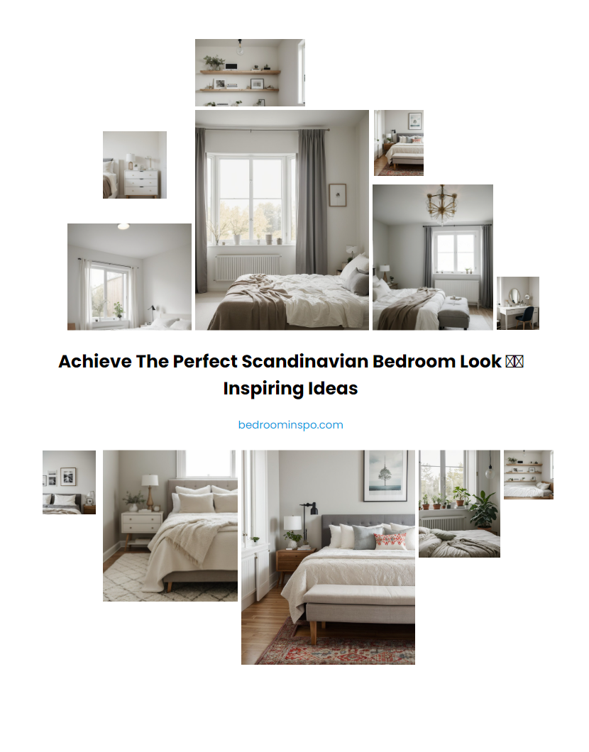 Achieve the Perfect Scandinavian Bedroom Look  Inspiring Ideas