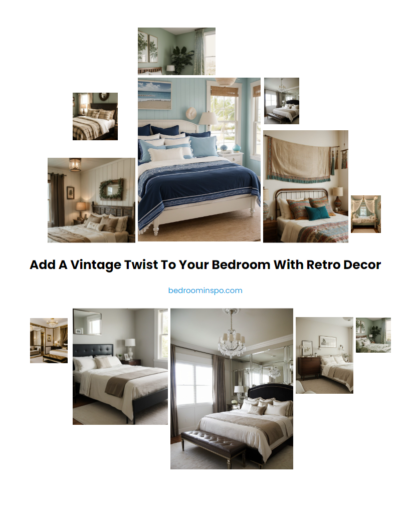 Add a Vintage Twist to Your Bedroom with Retro Decor