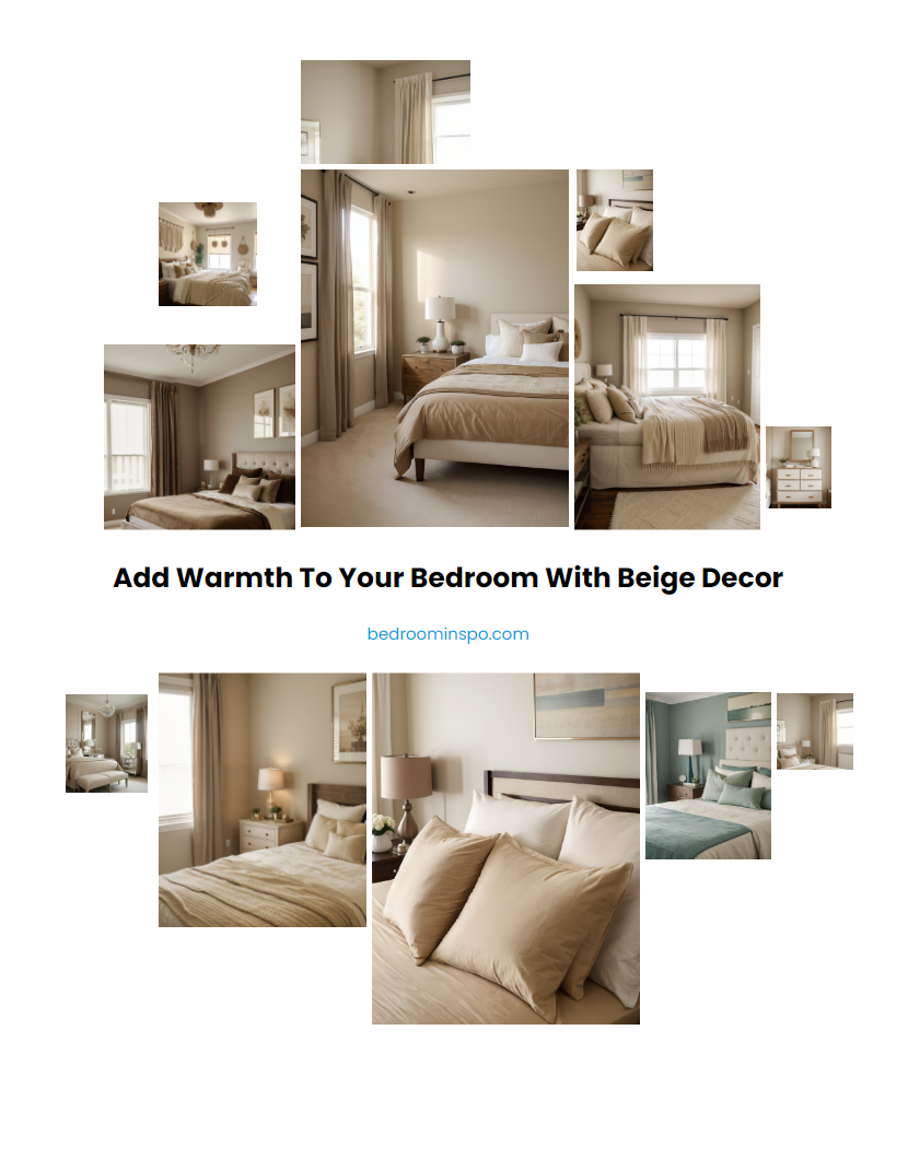 Add Warmth to Your Bedroom with Beige Decor