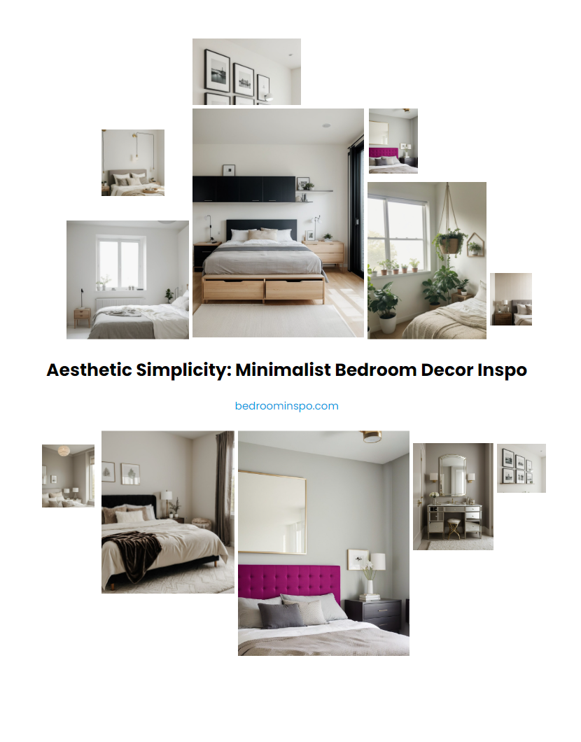 Aesthetic Simplicity: Minimalist Bedroom Decor Inspo