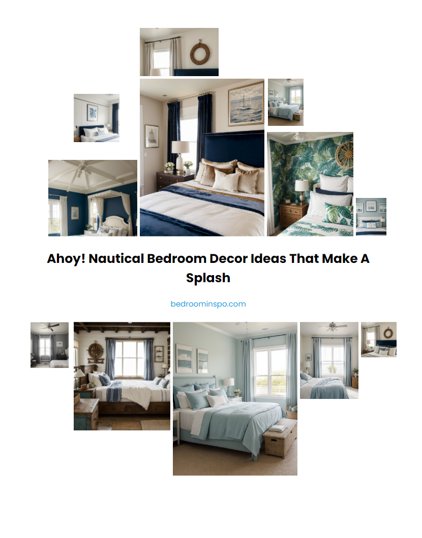 Ahoy! Nautical Bedroom Decor Ideas That Make a Splash