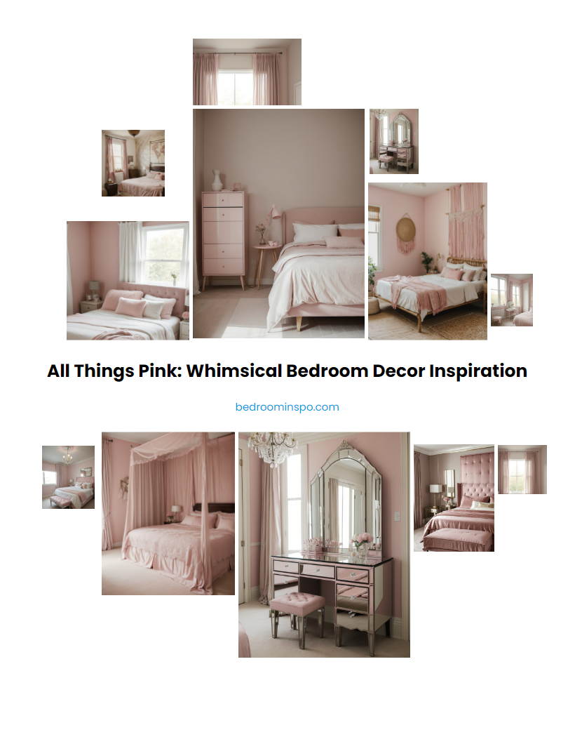 All Things Pink: Whimsical Bedroom Decor Inspiration