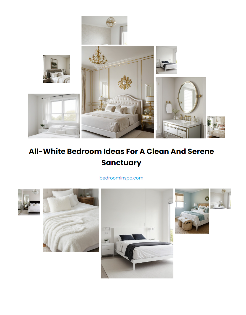 All-White Bedroom Ideas for a Clean and Serene Sanctuary