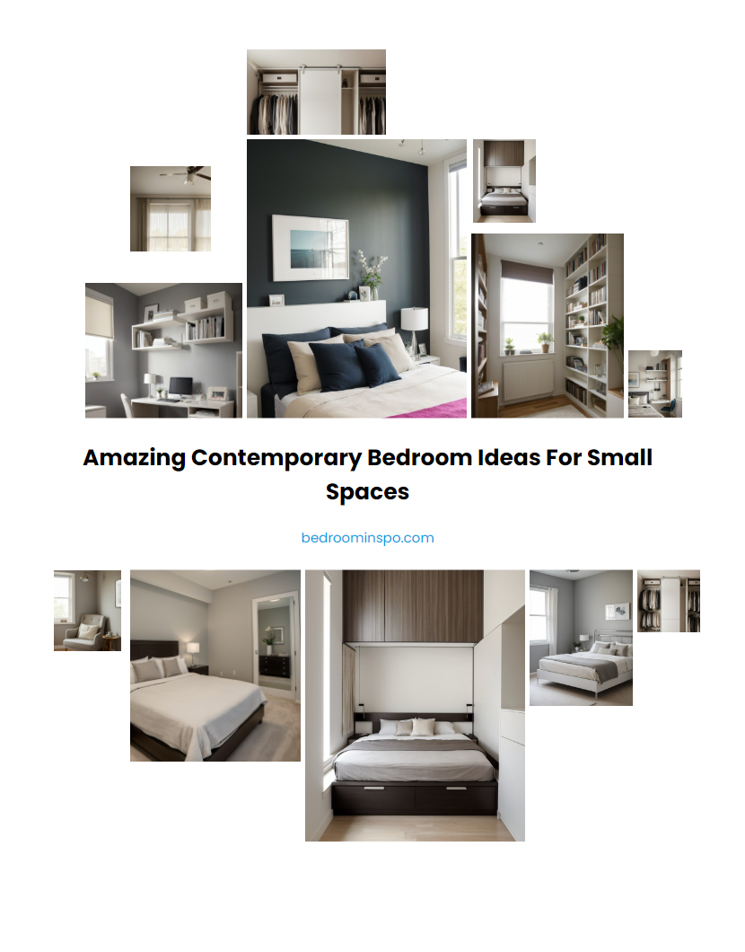 Amazing Contemporary Bedroom Ideas for Small Spaces