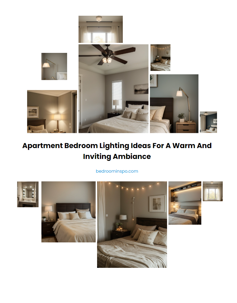 Apartment Bedroom Lighting Ideas for a Warm and Inviting Ambiance