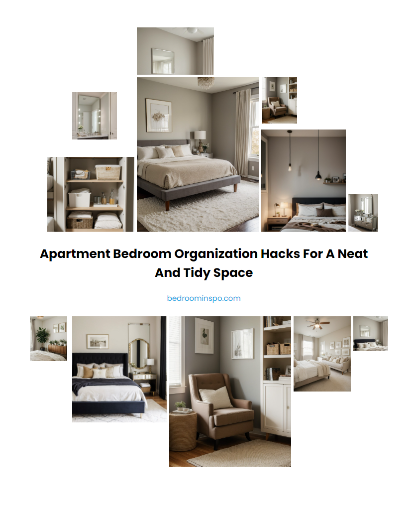 Apartment Bedroom Organization Hacks for a Neat and Tidy Space