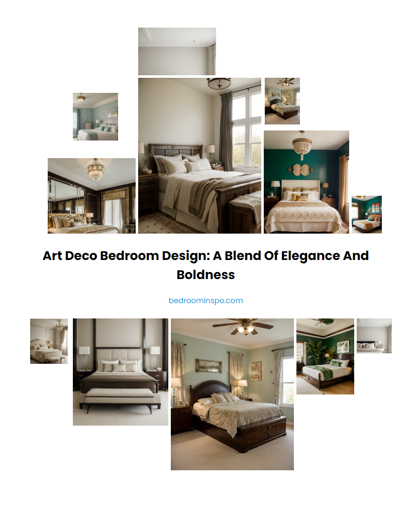 Art Deco Bedroom Design: A Blend of Elegance and Boldness