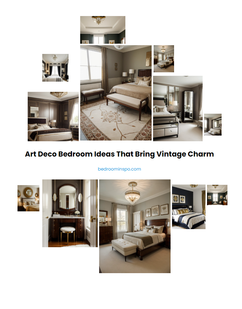 Art Deco Bedroom Ideas That Bring Vintage Charm