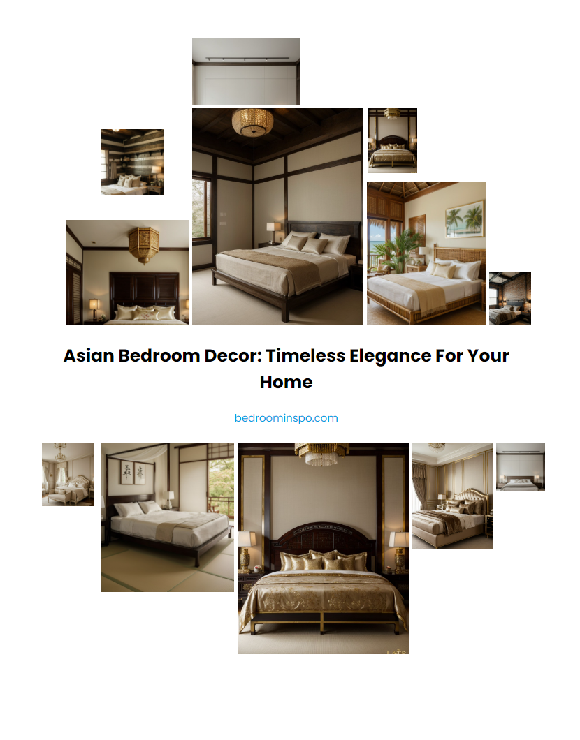 Asian Bedroom Decor: Timeless Elegance for Your Home