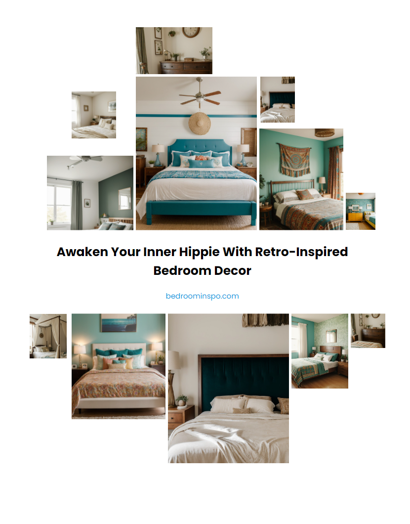 Awaken Your Inner Hippie with Retro-Inspired Bedroom Decor