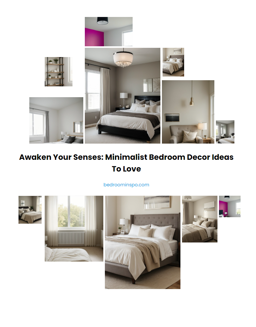 Awaken Your Senses: Minimalist Bedroom Decor Ideas to Love