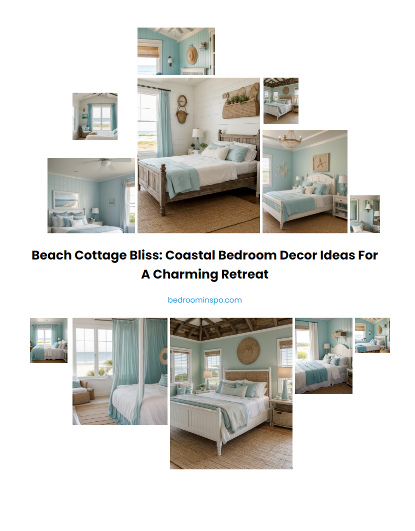 Beach Cottage Bliss: Coastal Bedroom Decor Ideas for a Charming Retreat