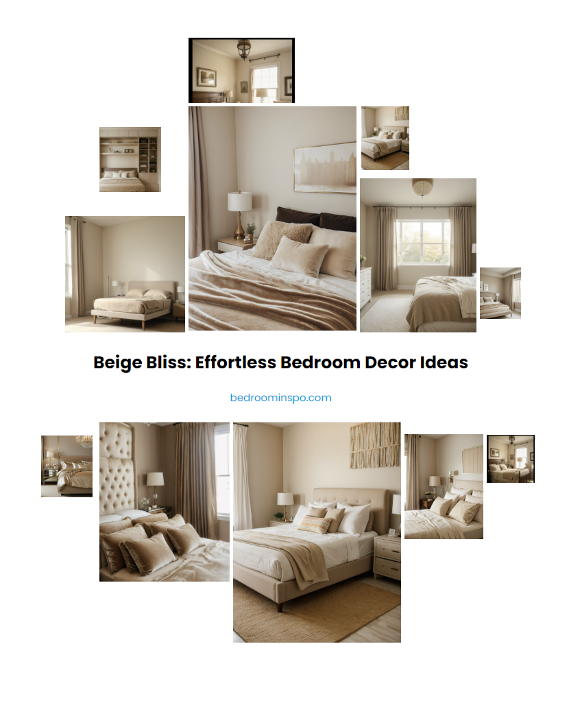 Beige Bliss: Effortless Bedroom Decor Ideas