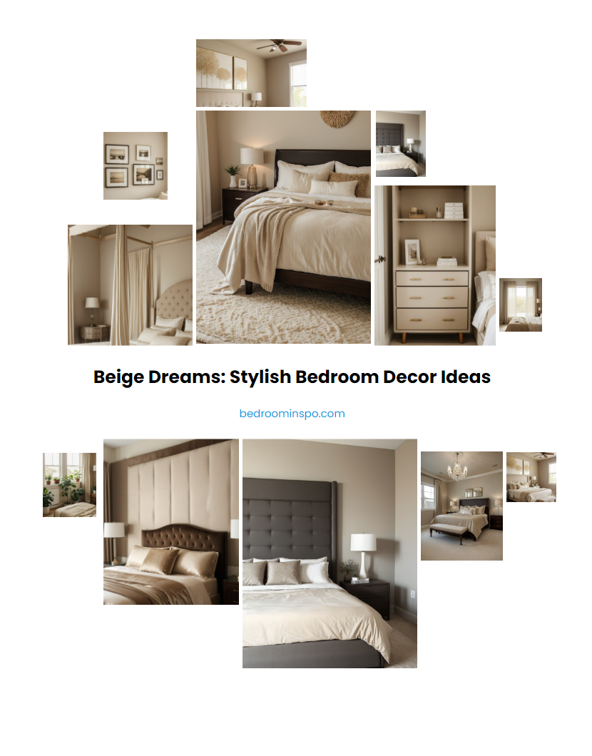 Beige Dreams: Stylish Bedroom Decor Ideas