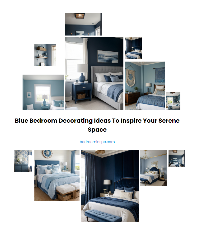 Blue Bedroom Decorating Ideas to Inspire Your Serene Space