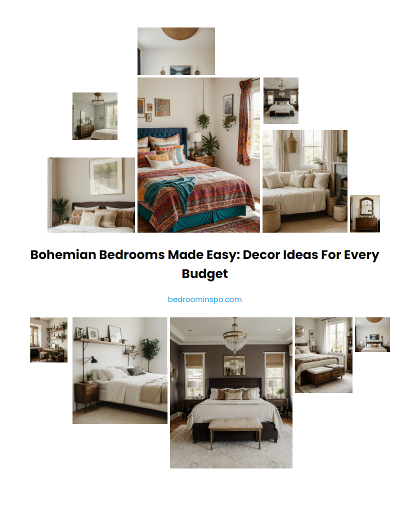 Bohemian Bedrooms Made Easy: Decor Ideas for Every Budget