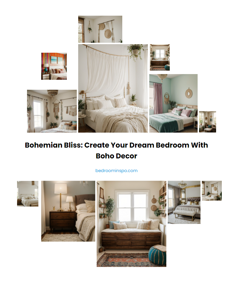 Bohemian Bliss: Create Your Dream Bedroom with Boho Decor