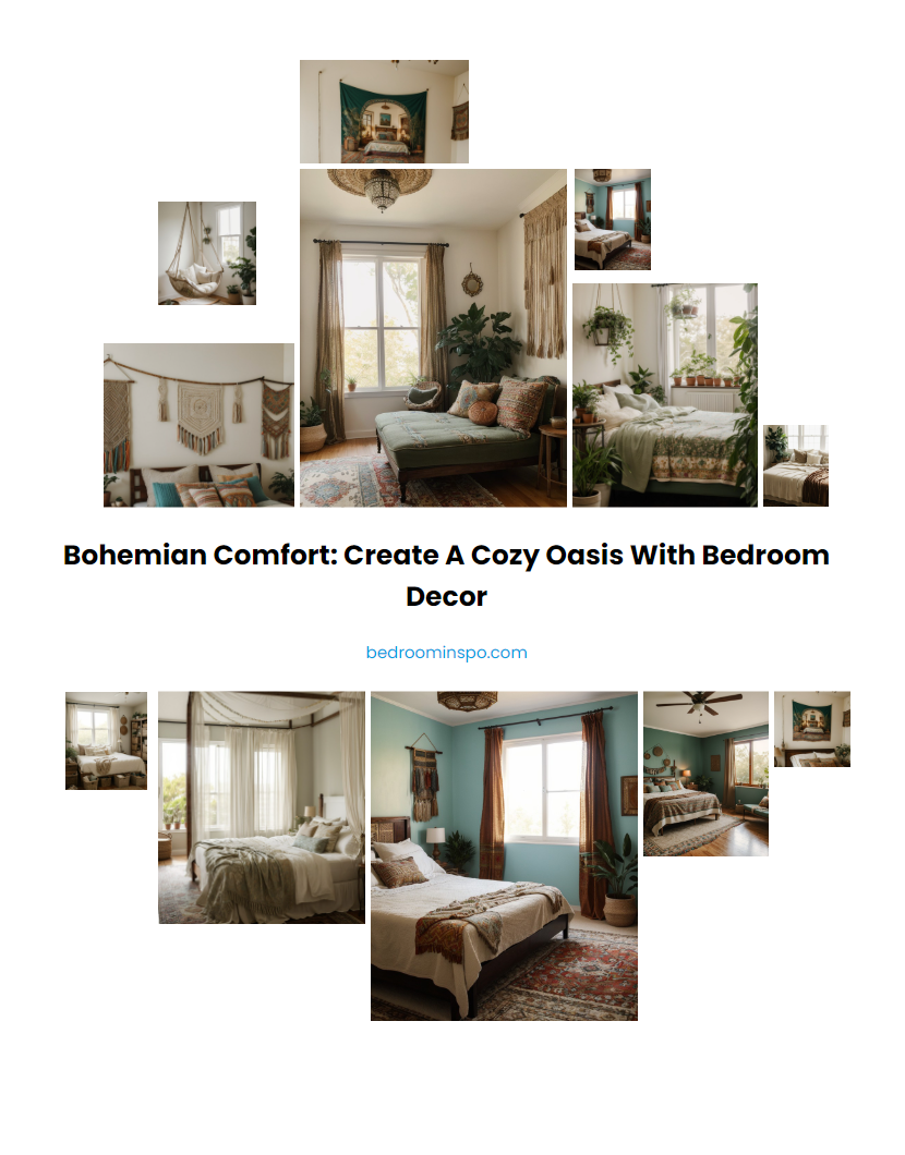 Bohemian Comfort: Create a Cozy Oasis with Bedroom Decor