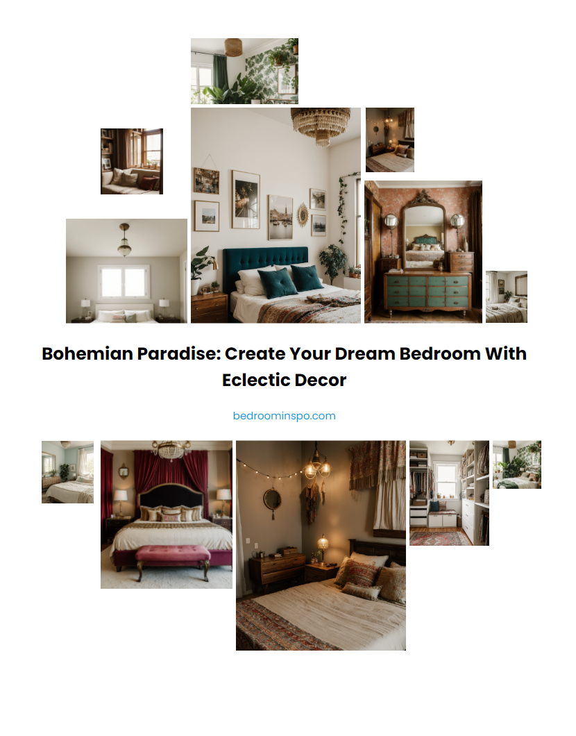 Bohemian Paradise: Create Your Dream Bedroom with Eclectic Decor