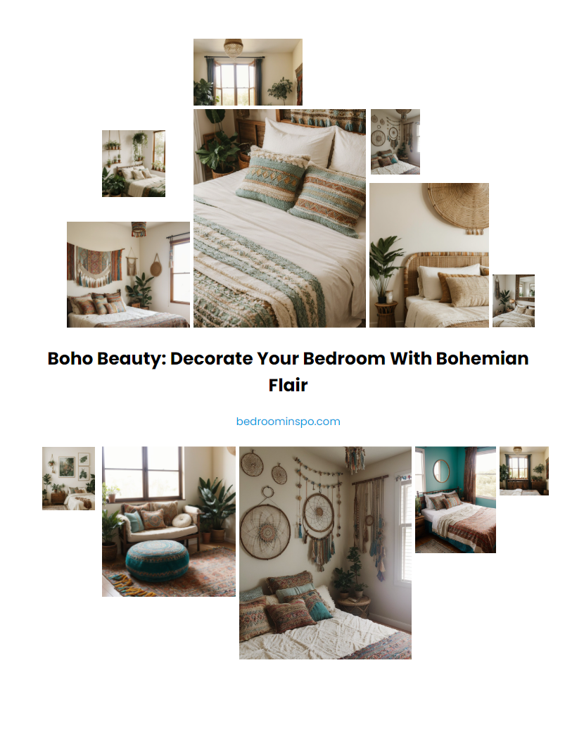 Boho Beauty: Decorate Your Bedroom with Bohemian Flair