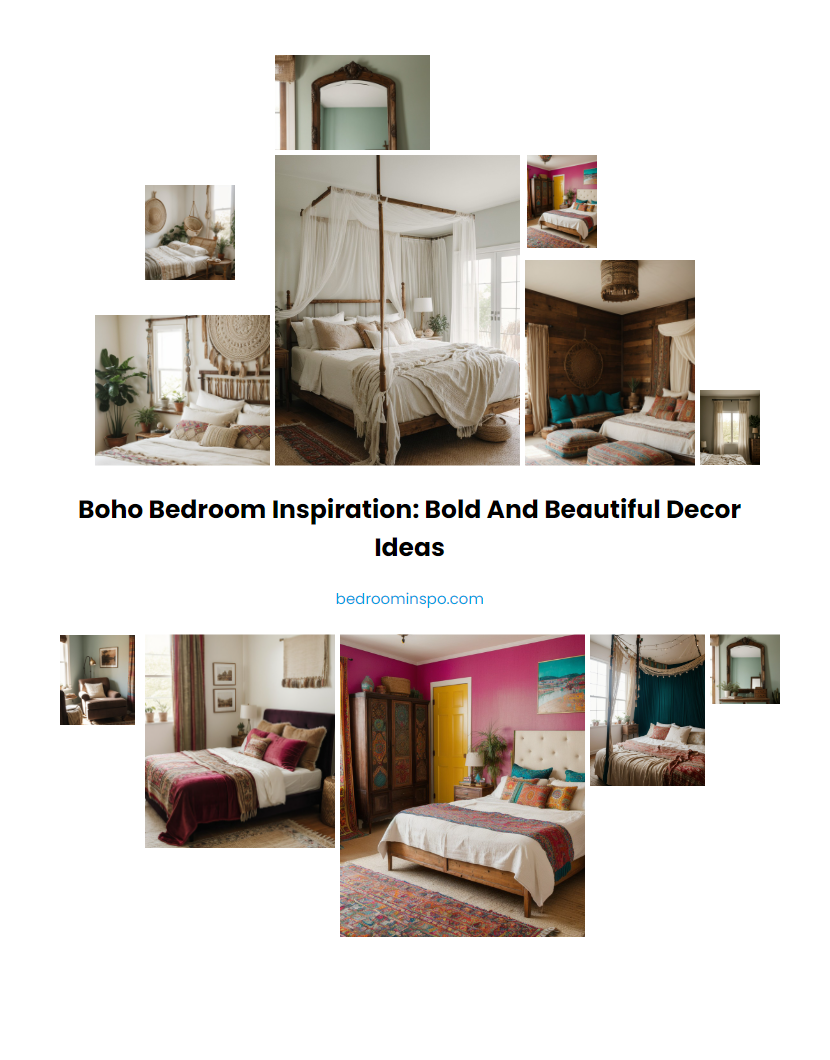 Boho Bedroom Inspiration: Bold and Beautiful Decor Ideas