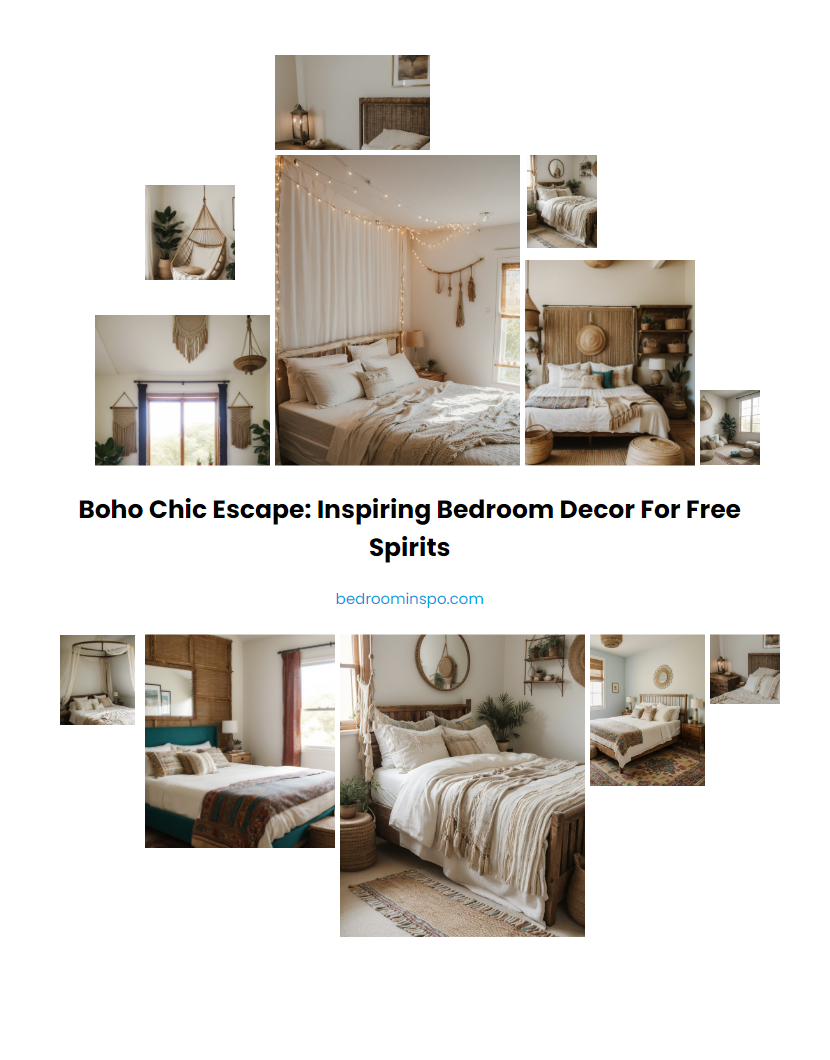 Boho Chic Escape: Inspiring Bedroom Decor for Free Spirits