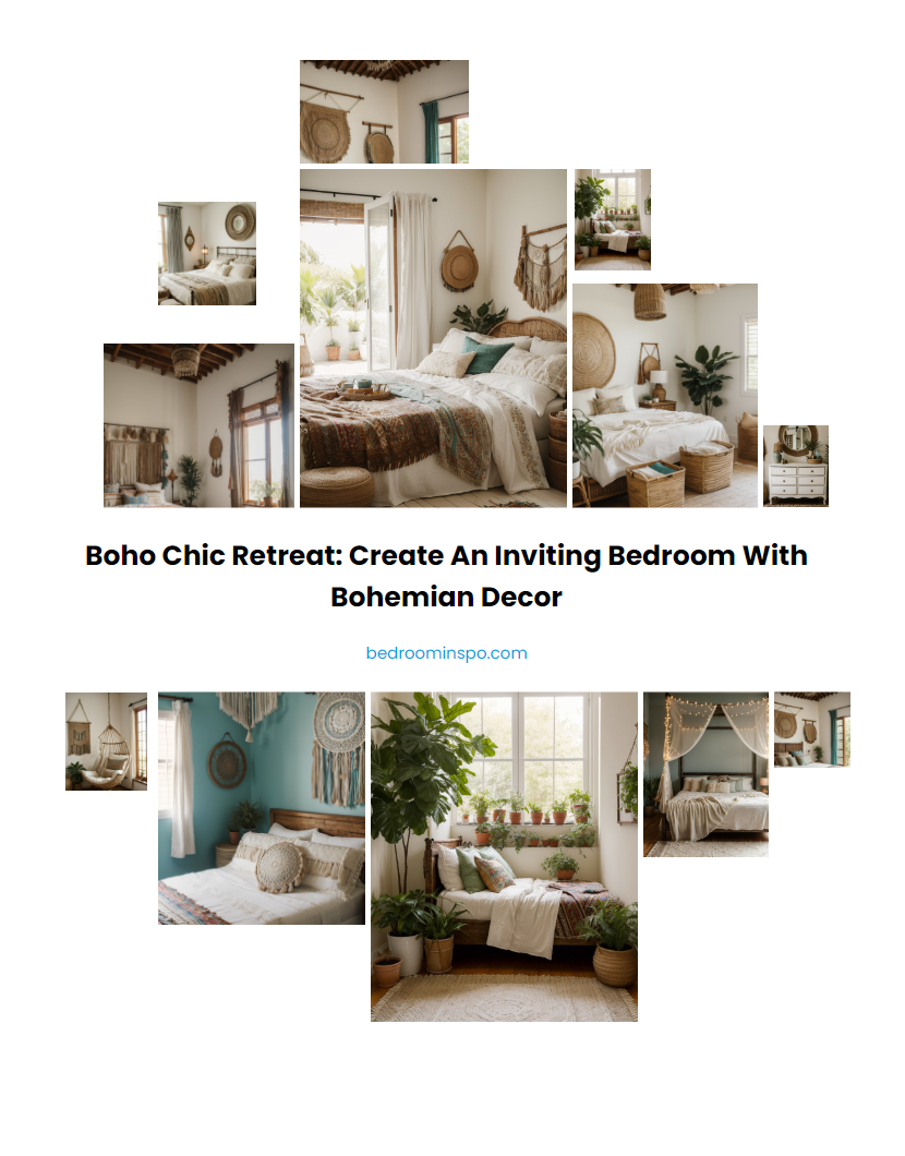 Boho Chic Retreat: Create an Inviting Bedroom with Bohemian Decor