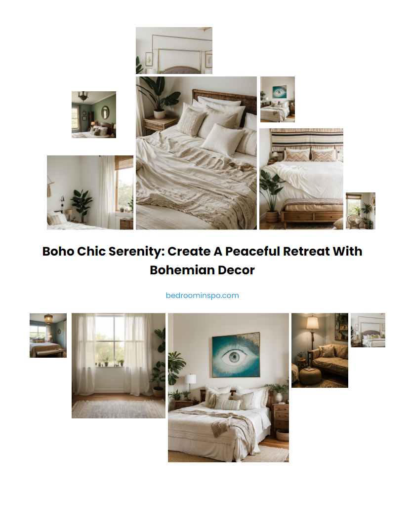 Boho Chic Serenity: Create a Peaceful Retreat with Bohemian Decor