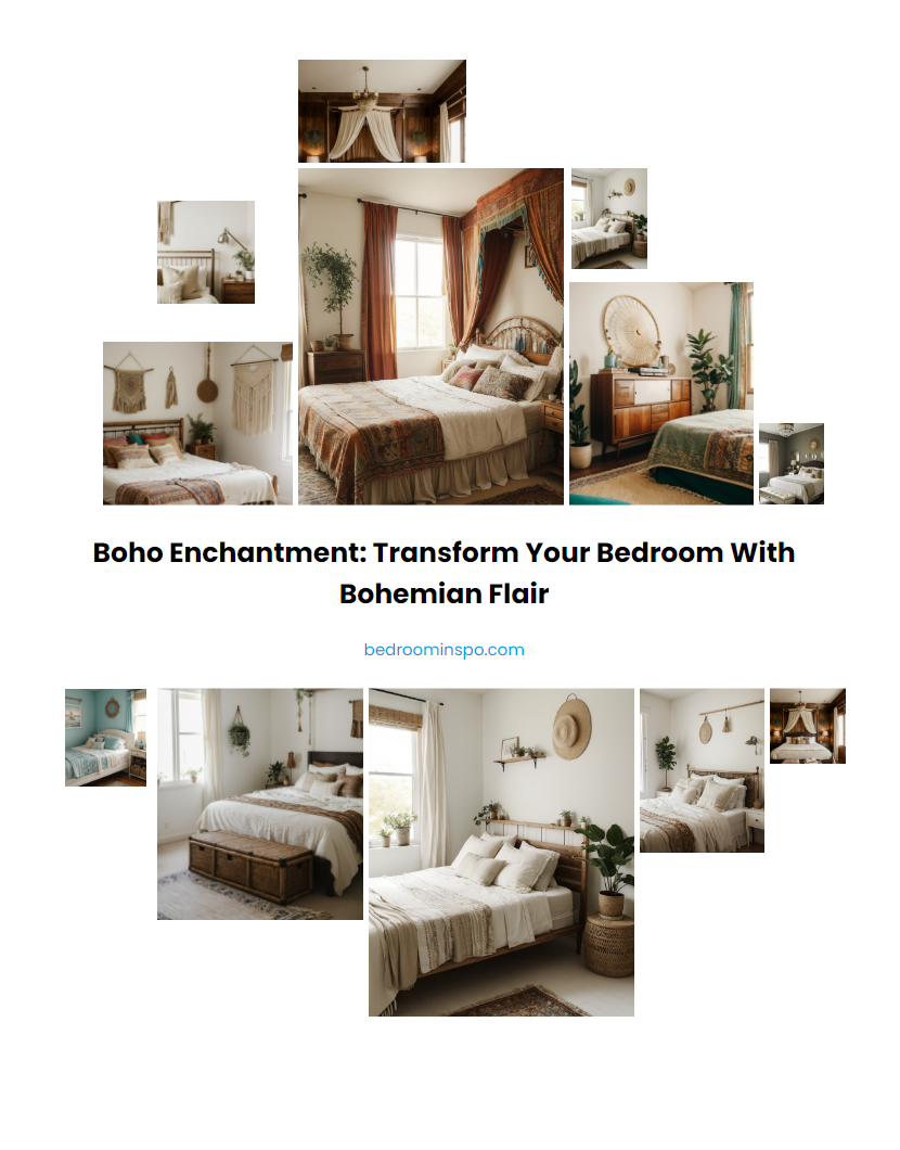 Boho Enchantment: Transform Your Bedroom with Bohemian Flair