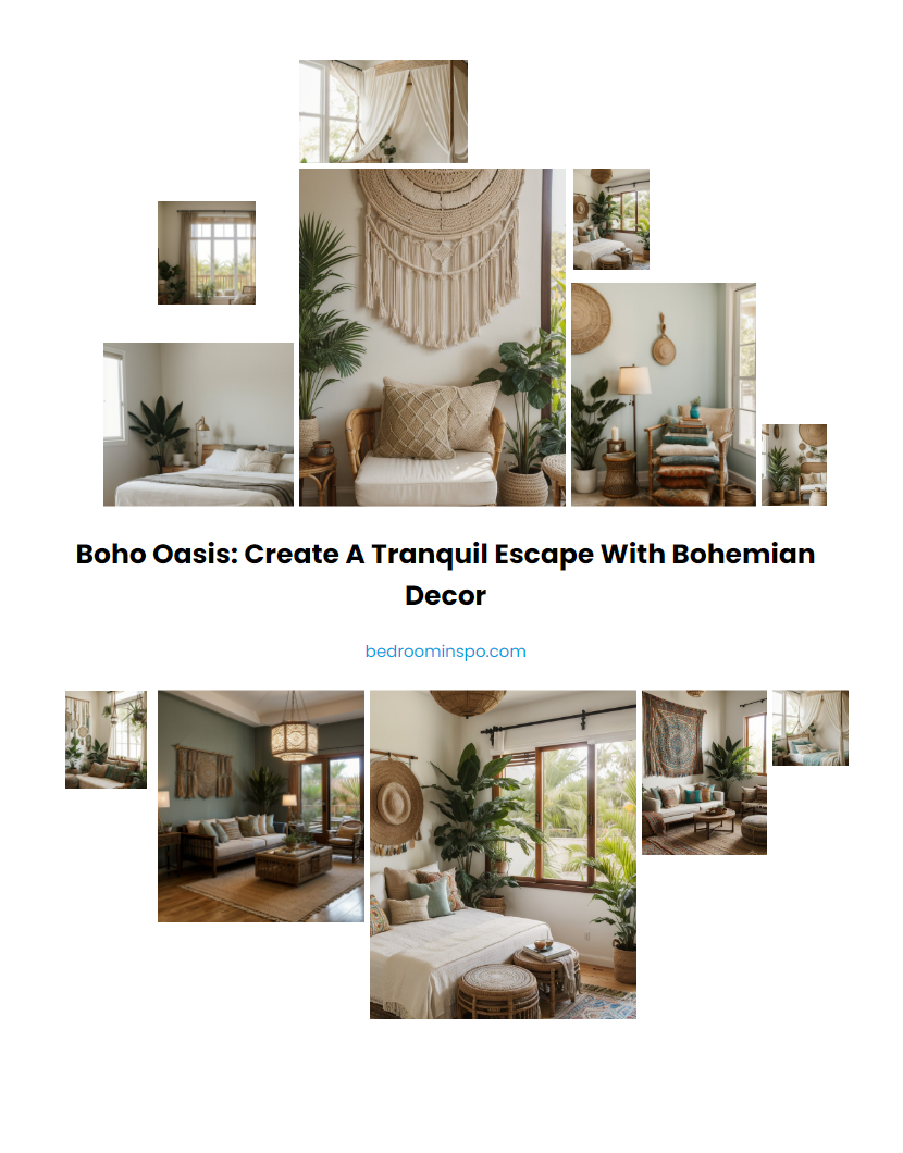 Boho Oasis: Create a Tranquil Escape with Bohemian Decor