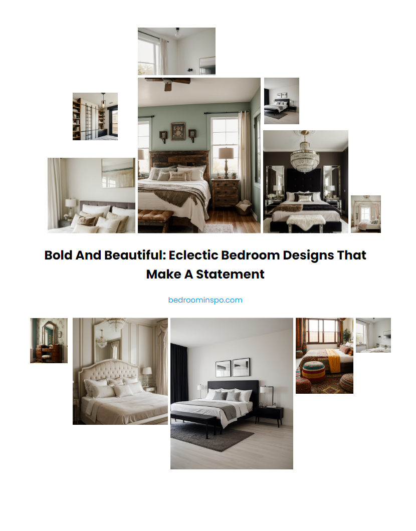 Bold and Beautiful: Eclectic Bedroom Designs That Make a Statement