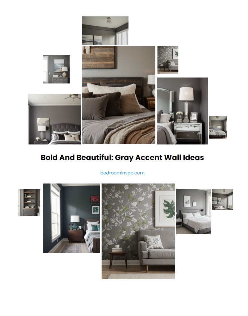 Bold and Beautiful: Gray Accent Wall Ideas