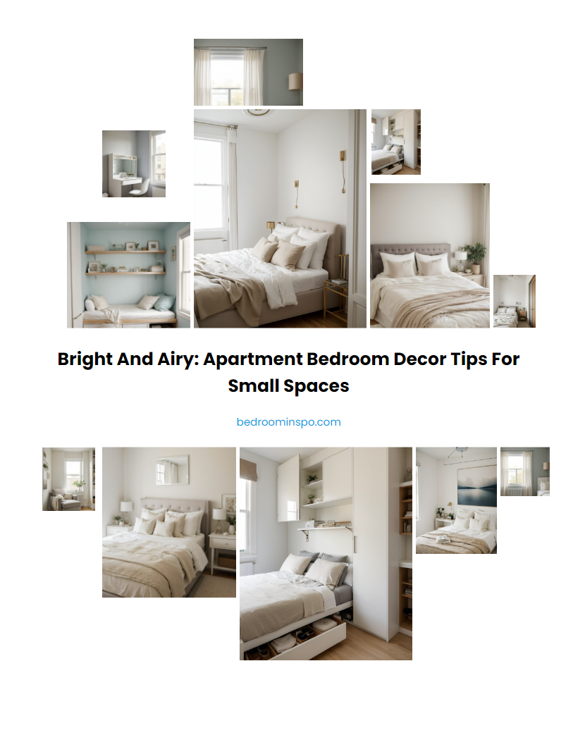 Bright and Airy: Apartment Bedroom Decor Tips for Small Spaces