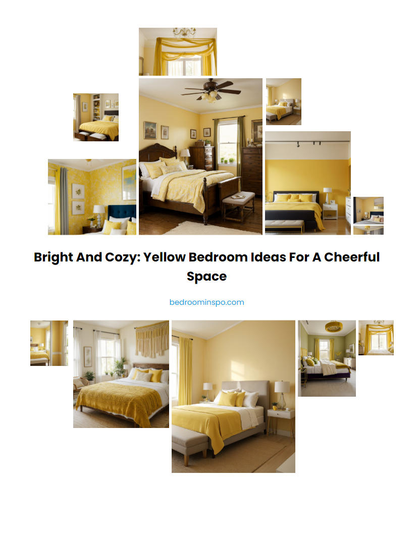 Bright and cozy: Yellow bedroom ideas for a cheerful space