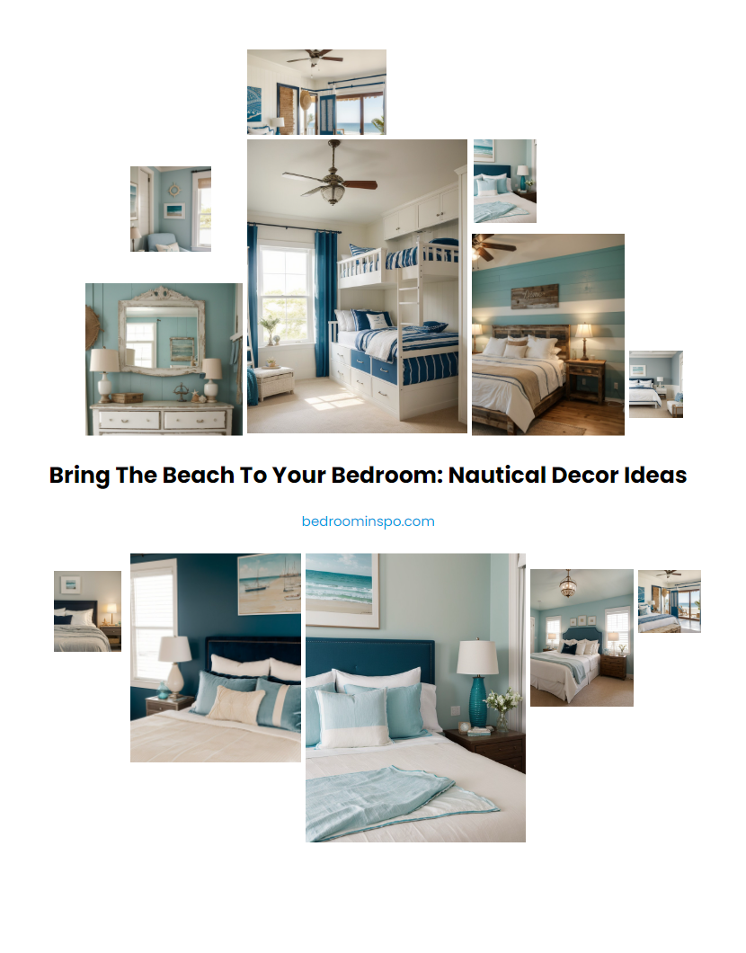 Bring the Beach to Your Bedroom: Nautical Decor Ideas