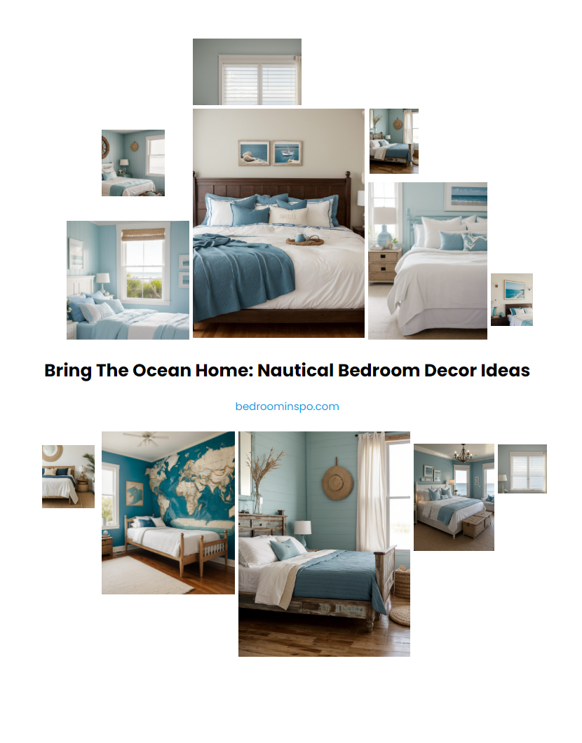 Bring the Ocean Home: Nautical Bedroom Decor Ideas