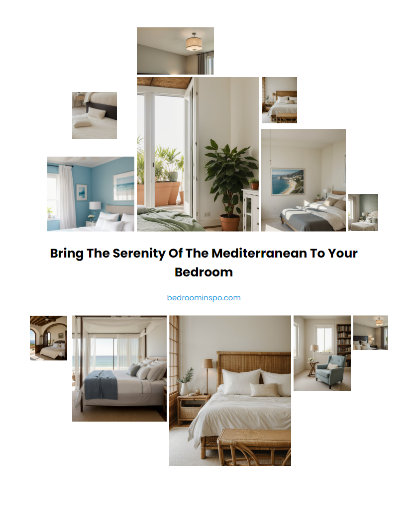 Bring the Serenity of the Mediterranean to Your Bedroom