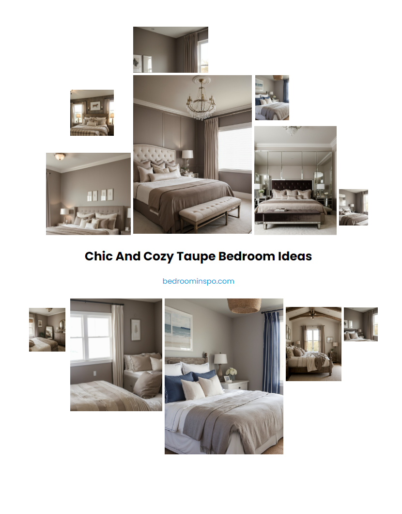 Chic and Cozy Taupe Bedroom Ideas