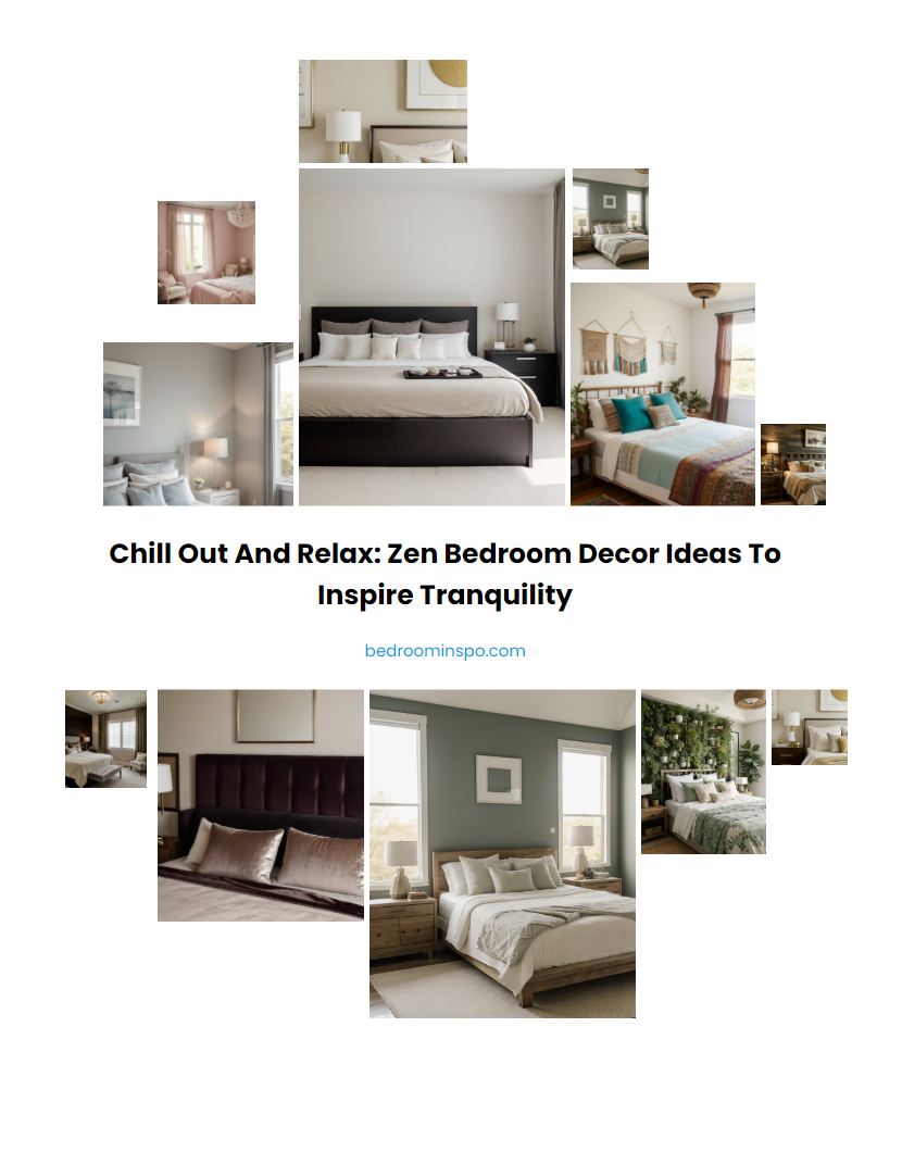 Chill Out and Relax: Zen Bedroom Decor Ideas to Inspire Tranquility