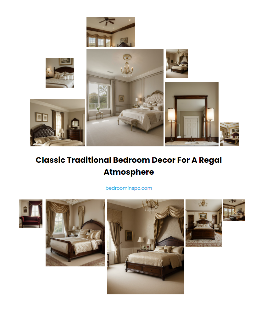 Classic Traditional Bedroom Decor for a Regal Atmosphere